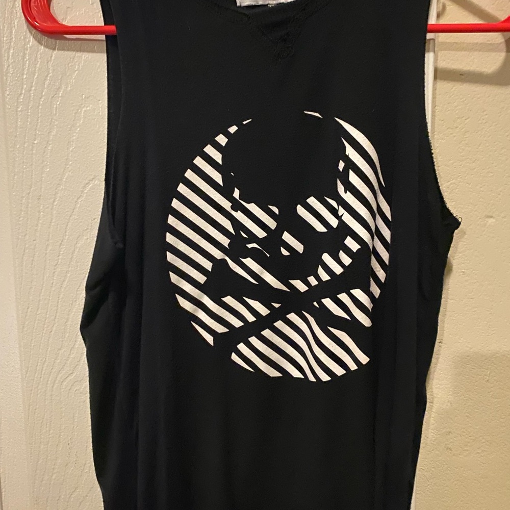 SoulCycle Black Top with skull